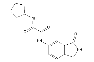 N-cyclopentyl-N'-(3-ketoisoindolin-5-yl)oxamide