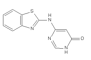 4-(1,3-benzothiazol-2-ylamino)-1H-pyrimidin-6-one