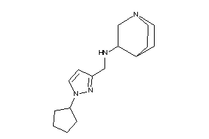 (1-cyclopentylpyrazol-3-yl)methyl-quinuclidin-3-yl-amine