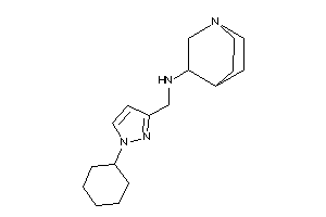 (1-cyclohexylpyrazol-3-yl)methyl-quinuclidin-3-yl-amine