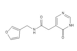 N-(3-furfuryl)-2-(6-keto-1H-pyrimidin-5-yl)acetamide