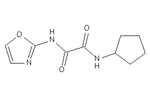 N-cyclopentyl-N'-oxazol-2-yl-oxamide