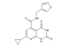 7-cyclopropyl-N-(3-furfuryl)-2,4-diketo-1H-pyrido[2,3-d]pyrimidine-5-carboxamide