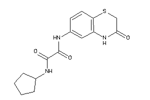 N'-cyclopentyl-N-(3-keto-4H-1,4-benzothiazin-6-yl)oxamide