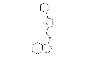 (1-cyclopentylpyrazol-3-yl)methyl-indolizidin-1-yl-amine