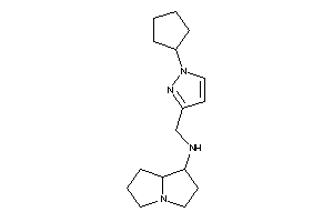 (1-cyclopentylpyrazol-3-yl)methyl-pyrrolizidin-1-yl-amine