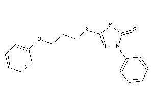 Image of 5-(3-phenoxypropylthio)-3-phenyl-1,3,4-thiadiazole-2-thione