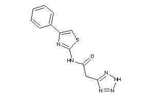 N-(4-phenylthiazol-2-yl)-2-(2H-tetrazol-5-yl)acetamide