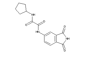 N-cyclopentyl-N'-(1,3-diketoisoindolin-5-yl)oxamide