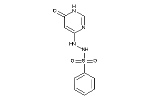 N'-(6-keto-1H-pyrimidin-4-yl)benzenesulfonohydrazide