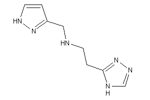 1H-pyrazol-3-ylmethyl-[2-(4H-1,2,4-triazol-3-yl)ethyl]amine