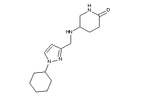 5-[(1-cyclohexylpyrazol-3-yl)methylamino]-2-piperidone