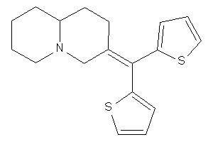 Image of 3-[bis(2-thienyl)methylene]quinolizidine