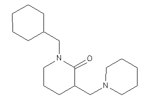 1-(cyclohexylmethyl)-3-(piperidinomethyl)-2-piperidone