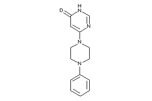 4-(4-phenylpiperazino)-1H-pyrimidin-6-one