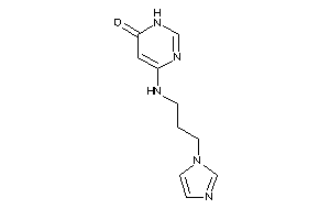 4-(3-imidazol-1-ylpropylamino)-1H-pyrimidin-6-one