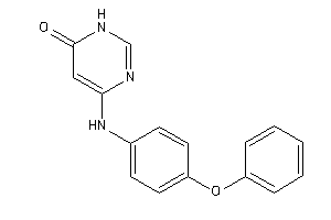 4-(4-phenoxyanilino)-1H-pyrimidin-6-one