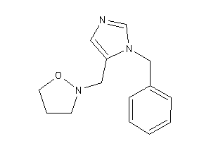 Image of 2-[(3-benzylimidazol-4-yl)methyl]isoxazolidine