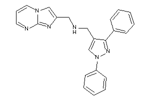 (1,3-diphenylpyrazol-4-yl)methyl-(imidazo[1,2-a]pyrimidin-2-ylmethyl)amine