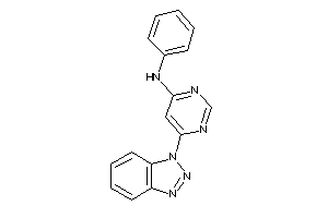 [6-(benzotriazol-1-yl)pyrimidin-4-yl]-phenyl-amine