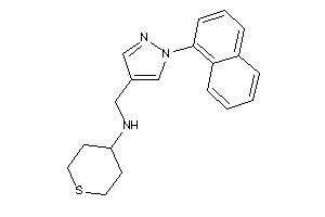 [1-(1-naphthyl)pyrazol-4-yl]methyl-tetrahydrothiopyran-4-yl-amine