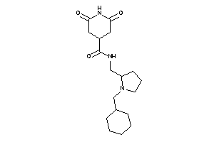 N-[[1-(cyclohexylmethyl)pyrrolidin-2-yl]methyl]-2,6-diketo-isonipecotamide