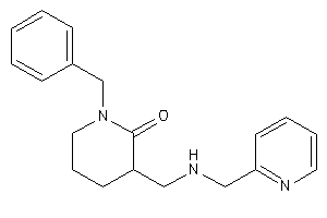 1-benzyl-3-[(2-pyridylmethylamino)methyl]-2-piperidone