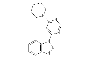 1-(6-piperidinopyrimidin-4-yl)benzotriazole