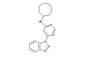 Image of [6-(benzotriazol-1-yl)pyrimidin-4-yl]-cycloheptyl-amine