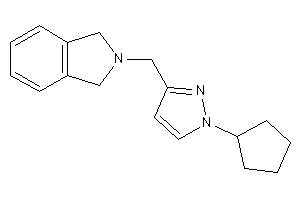 2-[(1-cyclopentylpyrazol-3-yl)methyl]isoindoline