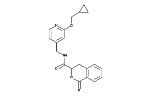 N-[[2-(cyclopropylmethoxy)-4-pyridyl]methyl]-1-keto-isochroman-3-carboxamide