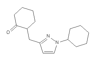2-[(1-cyclohexylpyrazol-3-yl)methyl]cyclohexanone