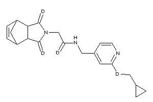 N-[[2-(cyclopropylmethoxy)-4-pyridyl]methyl]-2-(diketoBLAHyl)acetamide