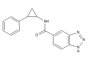 N-(2-phenylcyclopropyl)-1H-benzotriazole-5-carboxamide