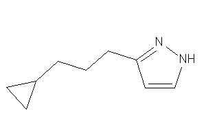 3-(3-cyclopropylpropyl)-1H-pyrazole