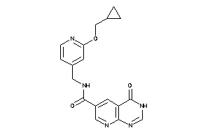 Image of N-[[2-(cyclopropylmethoxy)-4-pyridyl]methyl]-4-keto-3H-pyrido[2,3-d]pyrimidine-6-carboxamide