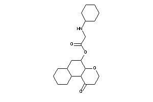 Image of 2-(cyclohexylamino)acetic Acid (1-keto-2,3,4a,5,6,6a,7,8,9,10,10a,10b-dodecahydrobenzo[f]chromen-5-yl) Ester