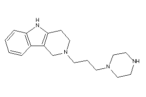 2-(3-piperazinopropyl)-1,3,4,5-tetrahydropyrido[4,3-b]indole