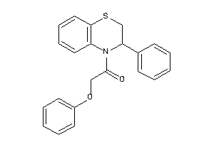 2-phenoxy-1-(3-phenyl-2,3-dihydro-1,4-benzothiazin-4-yl)ethanone