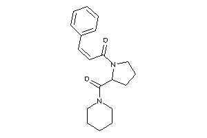 3-phenyl-1-[2-(piperidine-1-carbonyl)pyrrolidino]prop-2-en-1-one