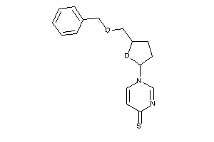 1-[5-(benzoxymethyl)tetrahydrofuran-2-yl]pyrimidine-4-thione