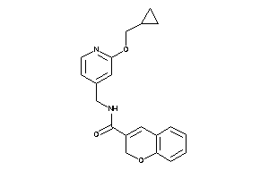 N-[[2-(cyclopropylmethoxy)-4-pyridyl]methyl]-2H-chromene-3-carboxamide