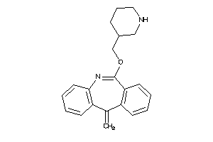 11-methylene-6-(3-piperidylmethoxy)benzo[c][2]benzazepine