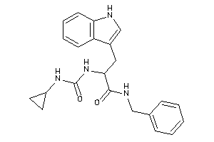 N-benzyl-2-(cyclopropylcarbamoylamino)-3-(1H-indol-3-yl)propionamide