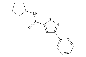 N-cyclopentyl-3-phenyl-isothiazole-5-carboxamide