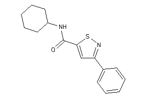 N-cyclohexyl-3-phenyl-isothiazole-5-carboxamide