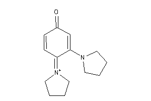 4-pyrrolidin-1-ium-1-ylidene-3-pyrrolidino-cyclohexa-2,5-dien-1-one
