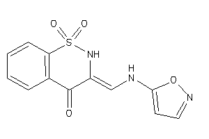 3-[(isoxazol-5-ylamino)methylene]-1,1-diketo-benzo[e]thiazin-4-one