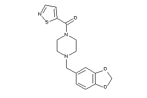 Isothiazol-5-yl-(4-piperonylpiperazino)methanone