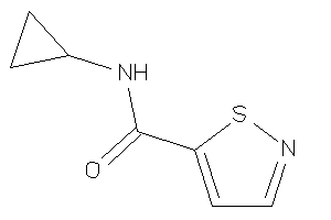 Image of N-cyclopropylisothiazole-5-carboxamide